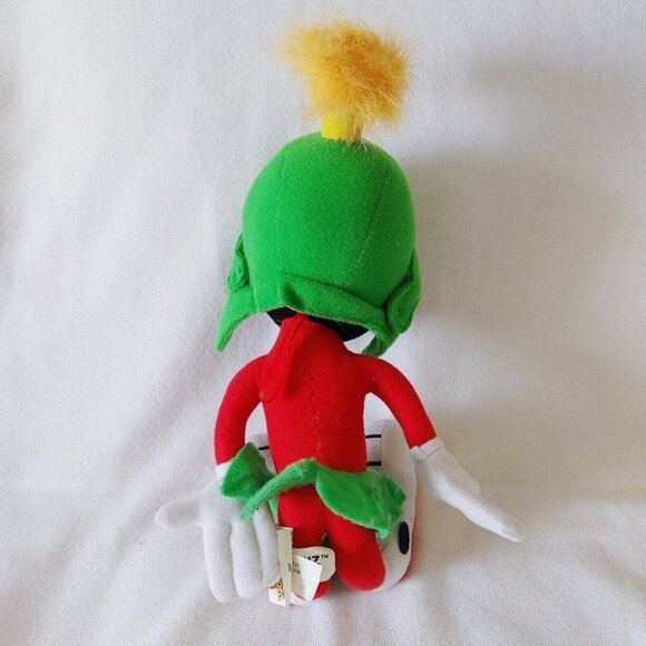 Marvin The Martian Space Vintage Plush Looney Tunes  Space Jam Ganz 13 Inch - Picture 3 of 4